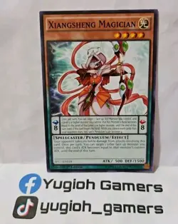 YUGIOH XIANGSHENG MAGICIAN COMMON LIGHT PLAYED - Image 1