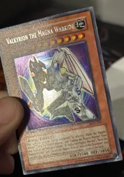 Valkyrion the Magna Warrior SDD-001 Secret Rare MP/DMG Yugioh Vintage Fast Ship - Image 5