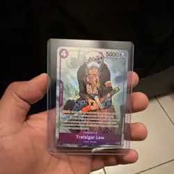 Bandai One Piece CCG Trafalgar Law ST10-010 Treasure Rare Foil 5000 - Image 1