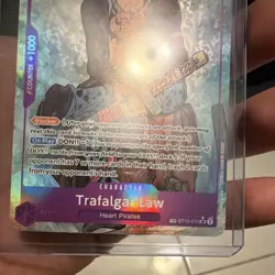 Bandai One Piece CCG Trafalgar Law ST10-010 Treasure Rare Foil 5000 - Image 4