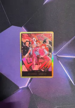ONE PIECE TCG: Heroines Special Set Gold DON!! EB03 Nami Robin Hancock Uta (CHN) - Image 1