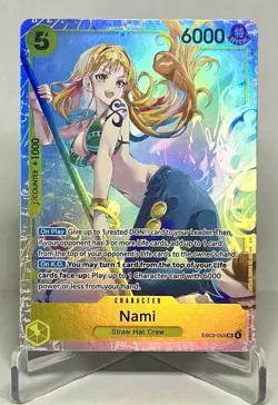 Nami (053) EB03-053 Extra Booster One Piece Heroines Edition Foil Super Rare🔥🔥 - Image 1