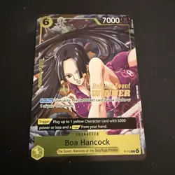 Bandai Boa Hancock Release Event Winner One Piece CCG Card P-115 - Image 1
