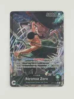 Roronoa Zoro (Alt Art) OP12-020 English Legacy of the Master - One Piece - NM - Image 1