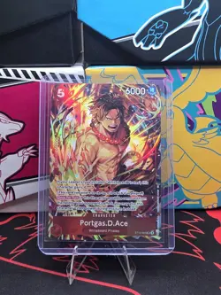 Portgas D. Ace Special Foil ST15-005 One Piece CCG Character - Image 1