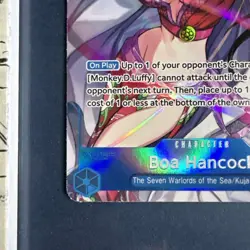 One Piece Boa Hancock 500 Years in the Future Parallel OP07-051 SR Foil - Image 2