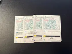 Hope EB02-031 R Extra Booster Anime 25th ONE PIECE TCG x4 - Image 1