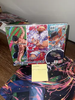 One Piece TCG Learn Together Deck Set LD-01 English Luffy Nami Zoro New Sealed - Image 1