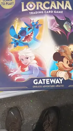 Disney Lorcana Gateway Starter Deck Kit Ravensburger 2024 Stitch Elsa Mickey - Image 1