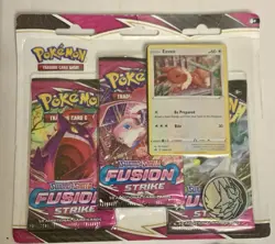 Pokemon Fusion Strike Triple & Single Blister Coin Packs: Eevee, Blitzle & Tepig - Image 3
