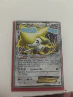 Jirachi EX 60/101 Ultra Rare Holo Rare Pokemon TCG Plasma Blast NM - Image 1