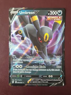 Pokemon TCG, Umbreon V #094/203, Ultra Rare, SWSH07: Evolving Skies, NM/Mint - Image 1
