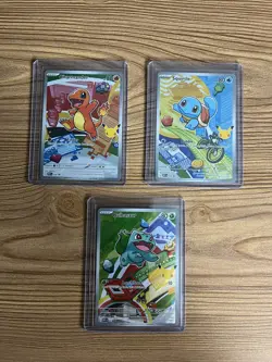 Pokemon TCG First Partner Illustration Collection Series: 1st Gen - Complete Set - Image 1