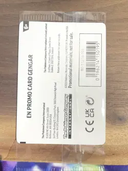 Pokemon GameStop Stamped Exclusive Gengar Promo Sealed 050/088 - Image 3
