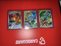 Pokemon First Partner Illustration Collection MEP Bulbasaur Charmander Squirtle - Image 1