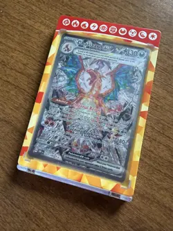 Pokemon Charizard ex Special Illustration Rare Full Art Holo 223/197 SV03 NM+ - Image 2