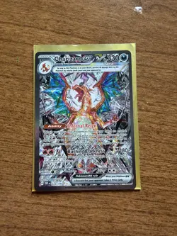 Pokemon Charizard ex Special Illustration Rare Full Art Holo 223/197 SV03 NM+ - Image 3