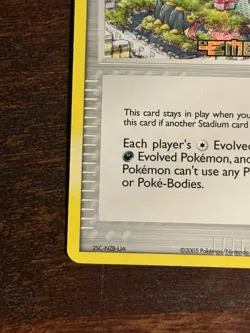 Pokemon Battle Frontier 75/106 EX Emerald Holo Stamped - Image 5