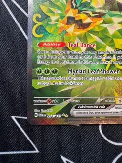 Teal Mask Ogerpon EX 211/167 Pokemon TCG S&V Twilight Masquerade SIR English - Image 3