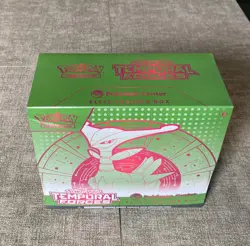 Temporal Forces Pokemon Center ETB Sealed Iron Leaves - Image 1