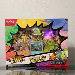 Pokemon Mega Evolution Ascended Heroes First Partners Deluxe Pin Collection Box - Image 1