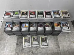 Star Trek The Next Generation CCG Large Lot of Game Cards Black & White 2000+ - Image 1