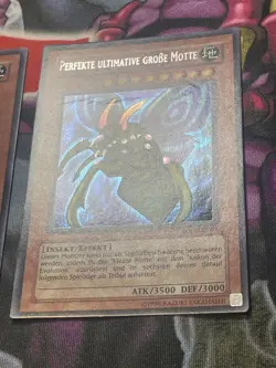 Yu-Gi-Oh! 2x Perfekte Ultimative Große Motte ROD-DE001 Prismatic Secret Promo - Image 5