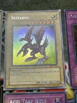 Yu-Gi-Oh! 9x Promo SDD Seiyaryu, Acid Trap Hole, Salamandra Prismatic Secret - Image 4