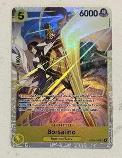 One Piece TCG Borsalino EB04-058 Adventure on Kami's Island SR - Image 1