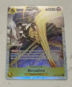 One Piece TCG Borsalino EB04-058 Adventure on Kami's Island SR - Image 2