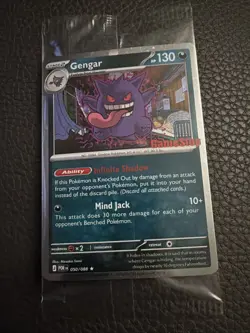 Pokemon Gengar Sealed GameStop Stamp Promo Card 050/088 | SHIPS TODAY - Image 1
