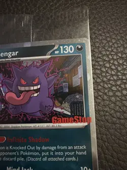 Pokemon Gengar Sealed GameStop Stamp Promo Card 050/088 | SHIPS TODAY - Image 4