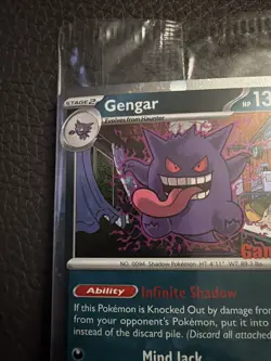 Pokemon Gengar Sealed GameStop Stamp Promo Card 050/088 | SHIPS TODAY - Image 5