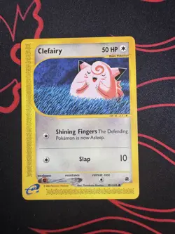 Clefairy - 101/165 - Common - Expedition - Pokemon Card - Image 1