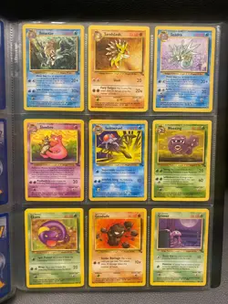 Part Complete Fossil Set Pokemon Cards Collection Vintage 1999 WOTC - Near Mint - Image 3