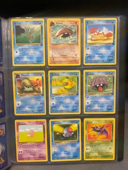 Part Complete Fossil Set Pokemon Cards Collection Vintage 1999 WOTC - Near Mint - Image 5
