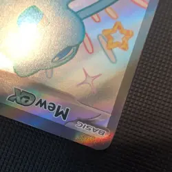 Pokemon Mew EX TCG Full Art Shiny Ultra Rare Card 216/091 Paldean Fates Fresh - Image 5