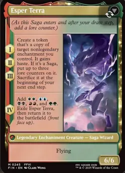 Terra Magical Adept Final Fantasy Magic the Gathering Regular Card NM Condition - Image 2