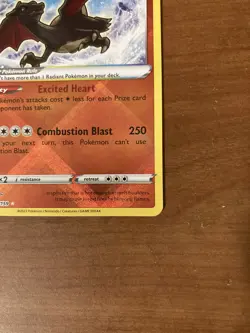 Pokemon TCG Radiant Charizard 020/159 Crown Zenith Holo Card - Image 4