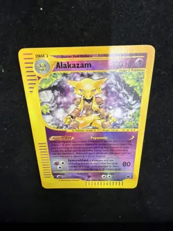 Alakazam 1/165 Reverse Holo Expedition Base Set Pokemon Card - Image 1