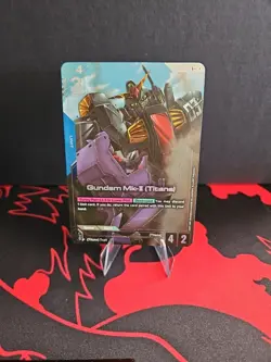 Gundam Card Game - Gundam MK-II (Titans) GD02-003 R+ Alt Art NM - Image 1