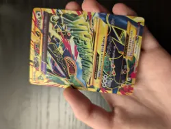 Emerald Break Rayquaza EX Pokemon Card, EX UR (095/081) #384 - Image 4