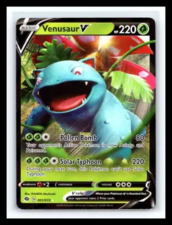 💥 Pokemon TCG Venusaur v Champions Path Holo Ultra Rare Card 001/073 - Image 1