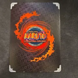 Naruto CCG The Third Hokage Ninja Card 1st Edition #163 Gold SR LP - Image 2