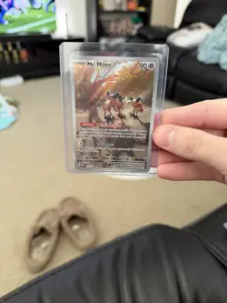 Pokemon TCG Mr. Mime Scarlet & Violet Holo Illustration Card 179/165 - Image 1