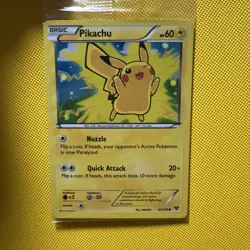 Pokemon Card - Pikachu XY 42/146 - Holo - Swirl Movie Promo - Factory Sealed - Image 1