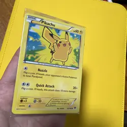 Pokemon Card - Pikachu XY 42/146 - Holo - Swirl Movie Promo - Factory Sealed - Image 3