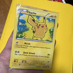 Pokemon Card - Pikachu XY 42/146 - Holo - Swirl Movie Promo - Factory Sealed - Image 4