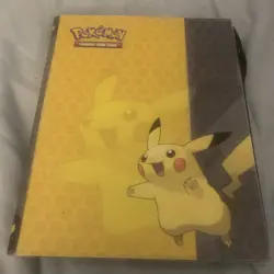 Binder Full Of Pokemon Cards! Binder Sold With Cards - Image 1