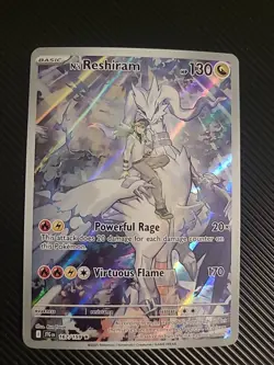 N's Reshiram 167/159 Journey Together Illustration Rare Pokemon Card NM - Image 1
